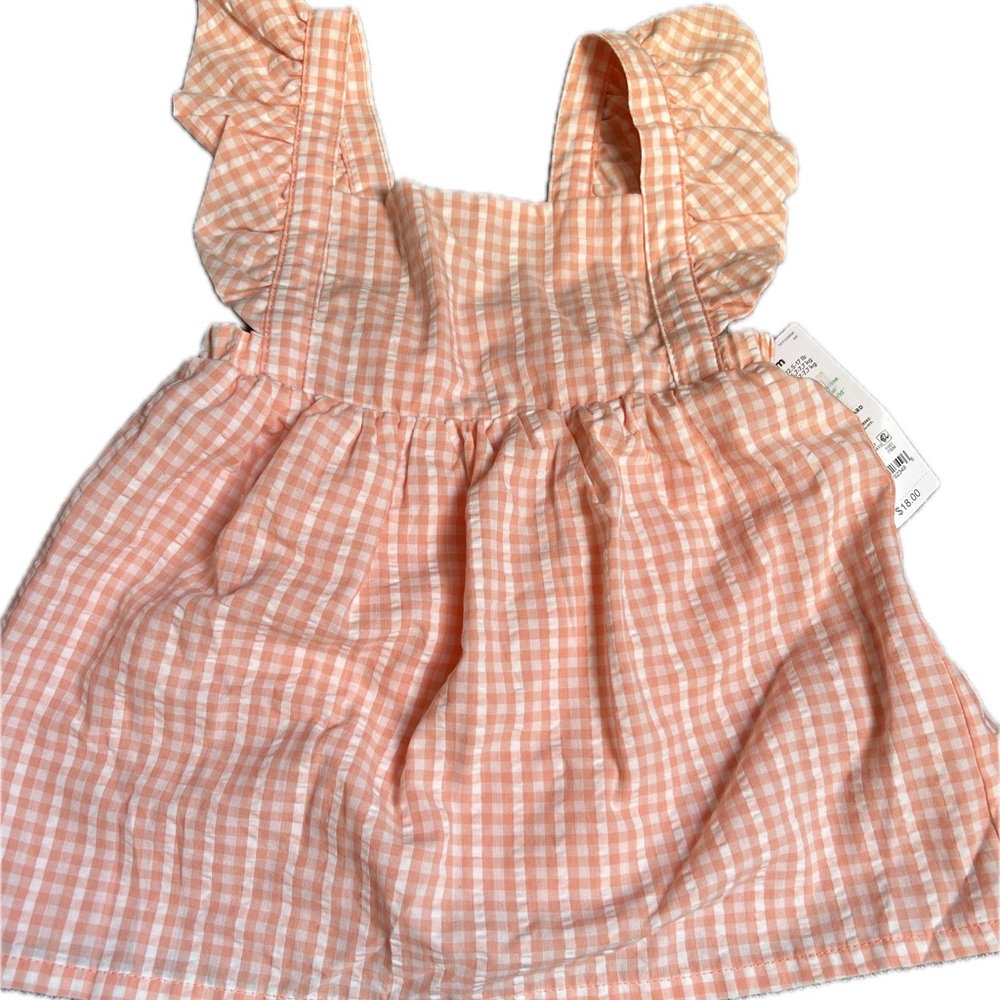 Carter's Baby Girl Dress with diapers cover.